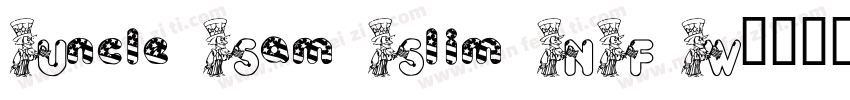 Uncle Sam Slim NF W0字体转换